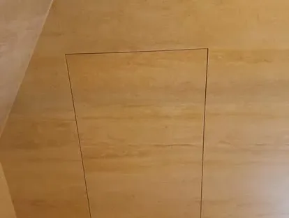 Afgewerkte badkamer na renovatie door KOZ BOUW BV in de regio Den Haag.
