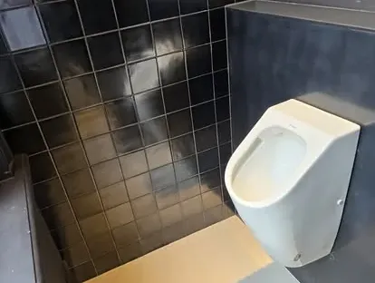 Badkamerrenovatie met zorgvuldig afgestemd sanitair, tegelwerk en verlichting.