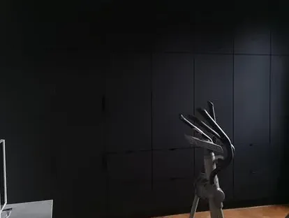 Interieur van een bedrijfspand na bouwkundige renovatie.