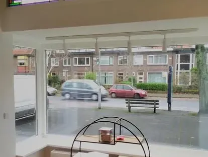 Interieur van een bedrijfspand na bouwkundige renovatie.