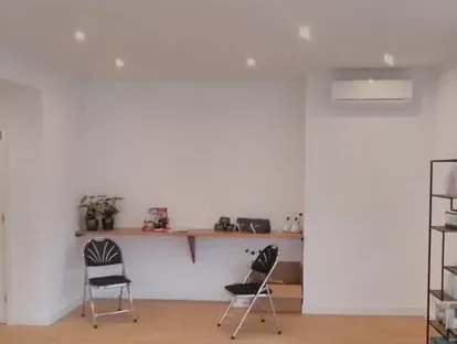 Interieur van een bedrijfspand na bouwkundige renovatie.