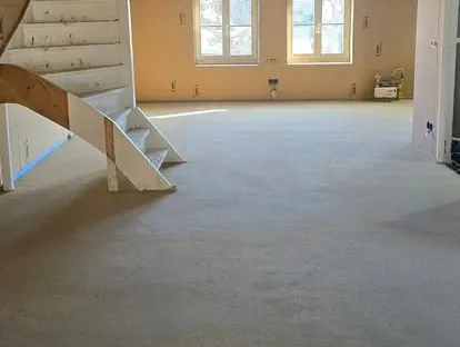 Werk in uitvoering tijdens een renovatieproject van KOZ BOUW BV.