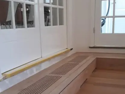 Werk in uitvoering tijdens een renovatieproject van KOZ BOUW BV.