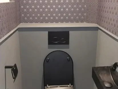 Werk in uitvoering tijdens een renovatieproject van KOZ BOUW BV.
