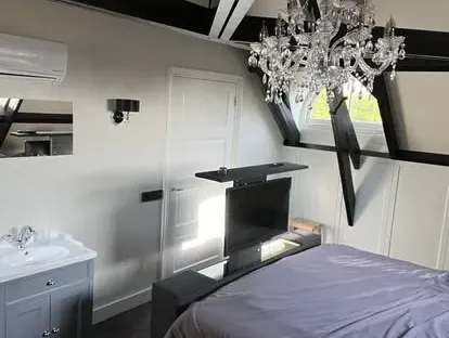 Werk in uitvoering tijdens een renovatieproject van KOZ BOUW BV.