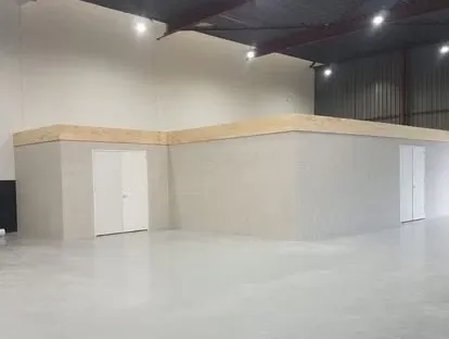 Werk in uitvoering tijdens een renovatieproject van KOZ BOUW BV.
