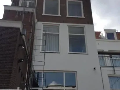 Gevel- en buitenrenovatie uitgevoerd door KOZ BOUW BV.