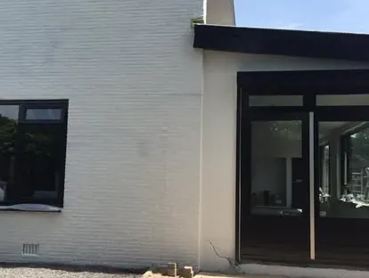 Kozijnen, gevel en buitenwerk na werkzaamheden van KOZ BOUW BV.