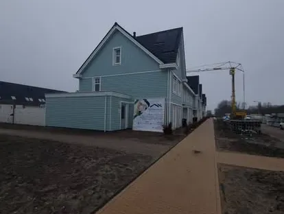 Gevel- en buitenrenovatie uitgevoerd door KOZ BOUW BV.