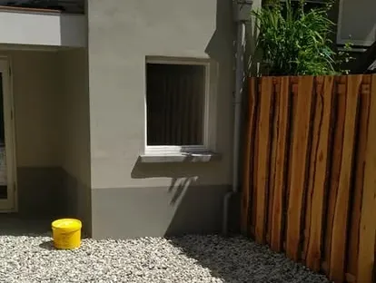 Kozijnen, gevel en buitenwerk na werkzaamheden van KOZ BOUW BV.