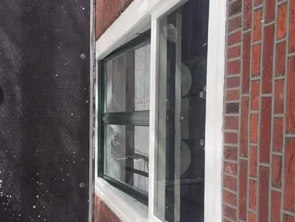 Kozijnen, gevel en buitenwerk na werkzaamheden van KOZ BOUW BV.