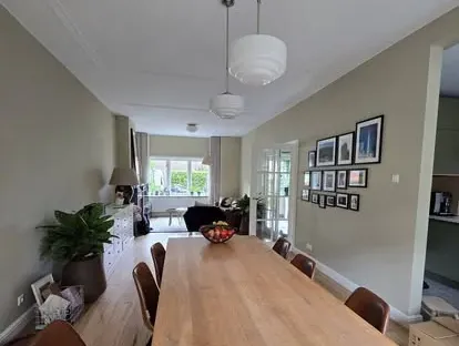 Nieuwe keuken als onderdeel van een complete woningrenovatie.