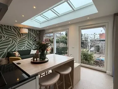 Afgerond renovatieproject van KOZ BOUW BV in de regio Den Haag.