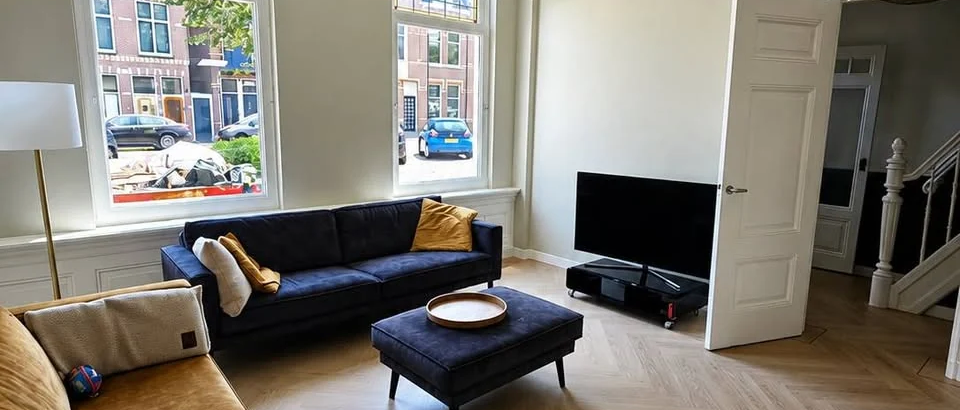 Vernieuwd interieur na een complete woningrenovatie door KOZ BOUW BV.