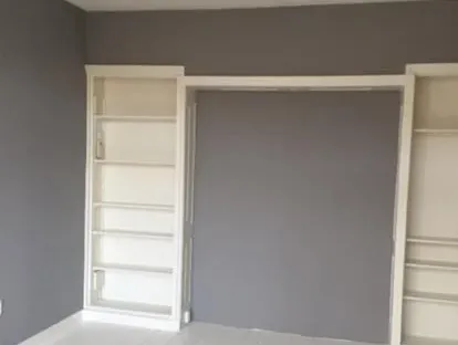 Professionele afwerking van wanden, plafonds, deuren en houtwerk.